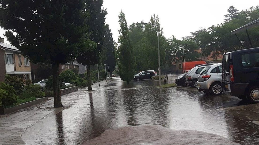 Wateroverlast in Gramsbergen