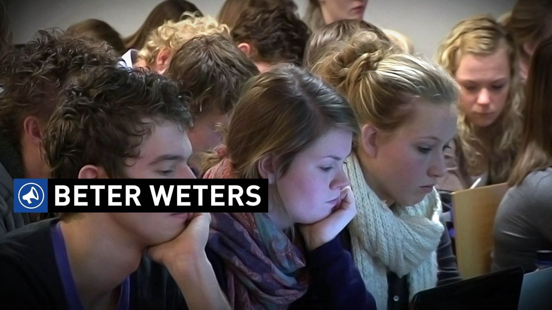 De stad wordt overspoeld met studenten