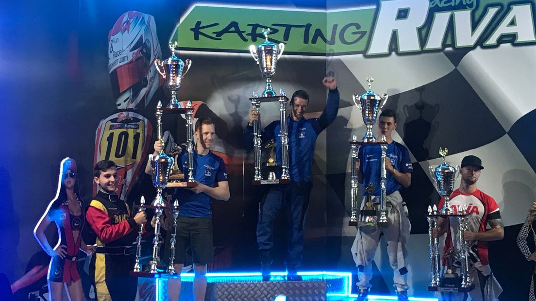 Ruben Boutens wereldkampioen indoor karten