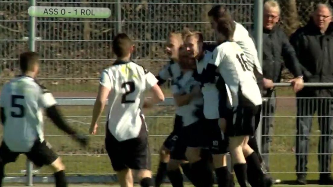 Rolder Boys wint van FC Assen (Rechten: RTV Drenthe)