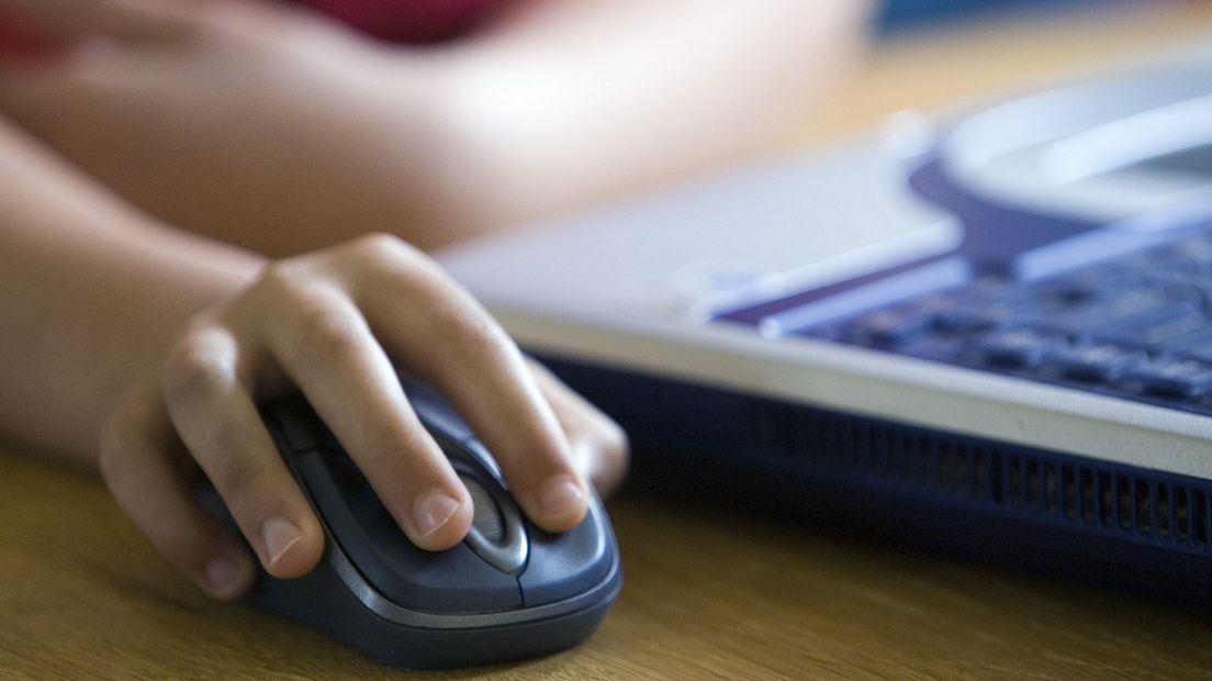 Grooming, muis, laptop, online