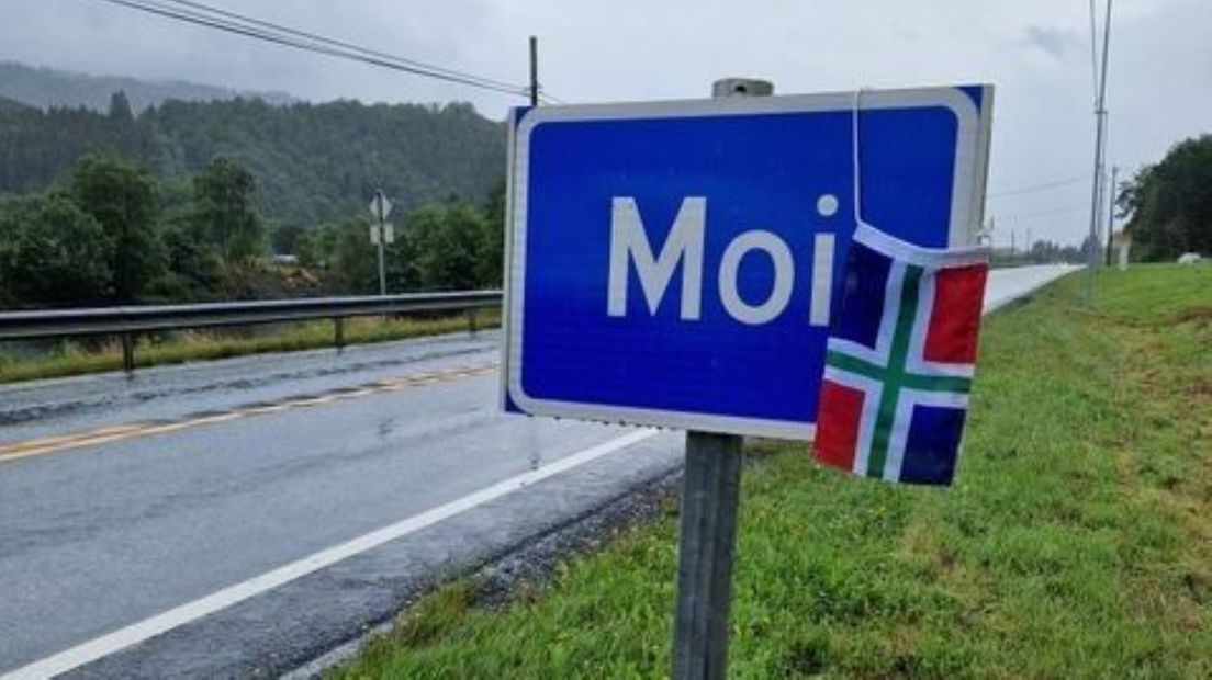 Het Noorse plaatsje Moi