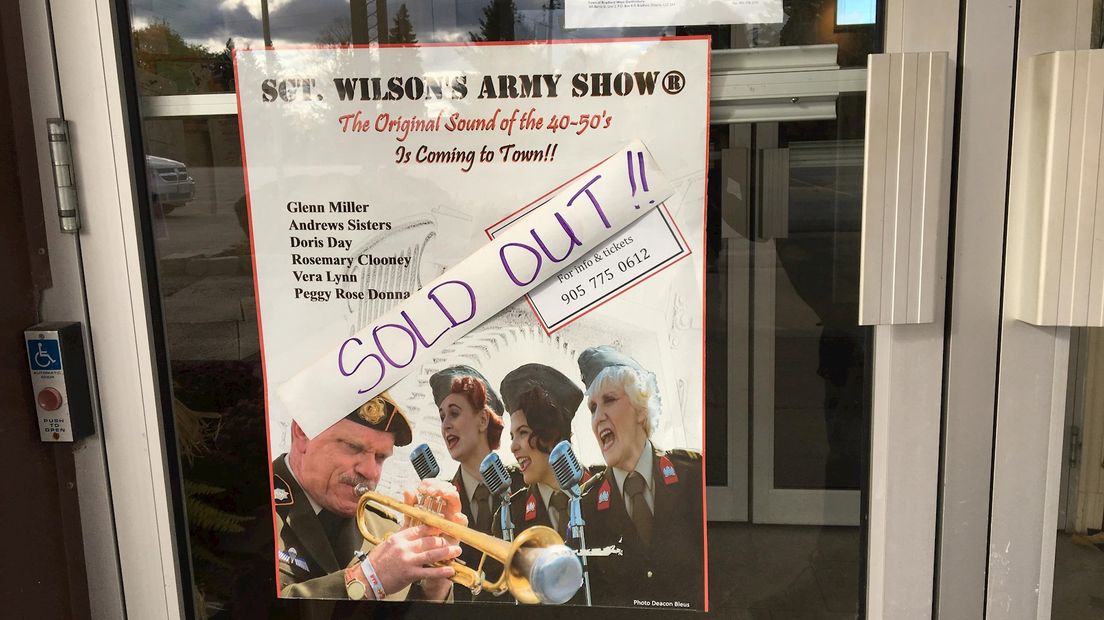 De show van Sgt. Wilson Armytour is uitverkocht