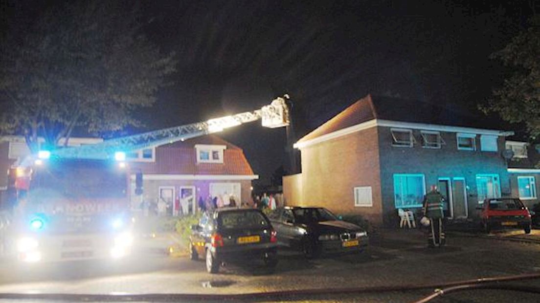 Uitslaande brand in woning in Enschede