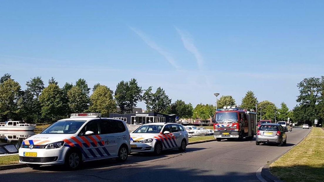 Hulpdiensten zijn ter plaatse