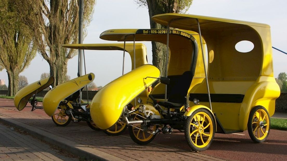 Fietstaxi's op proef in Zwolle