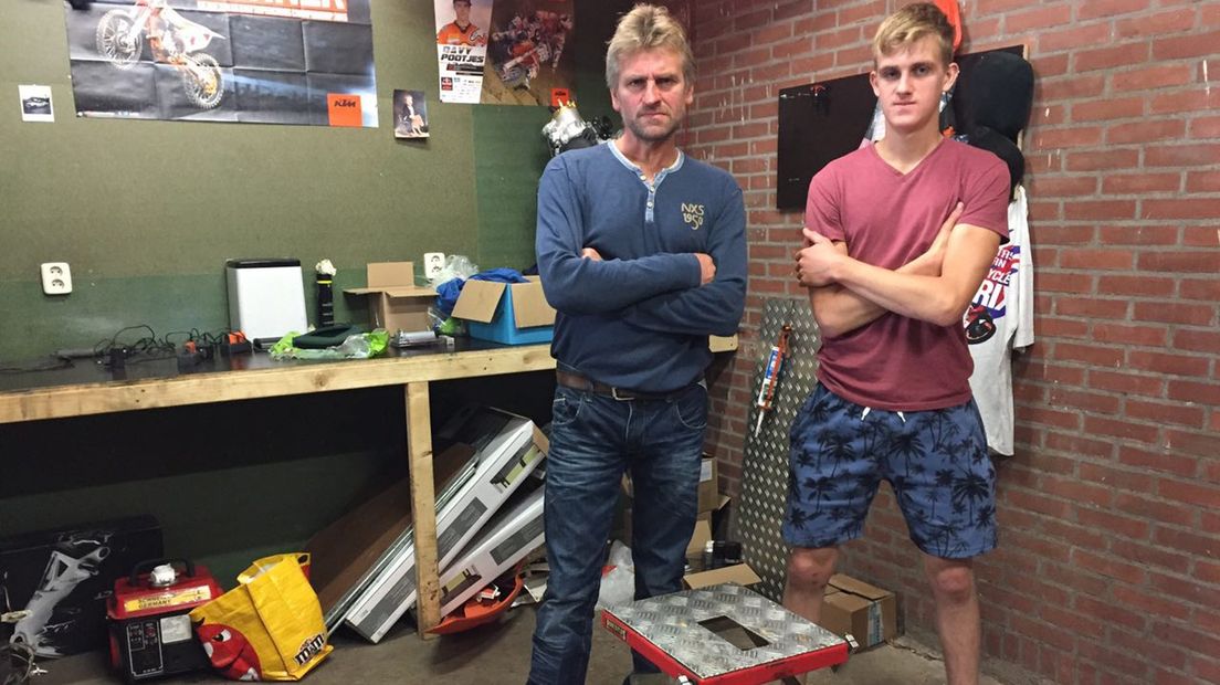 Vader en zoon Wolters zijn woedend