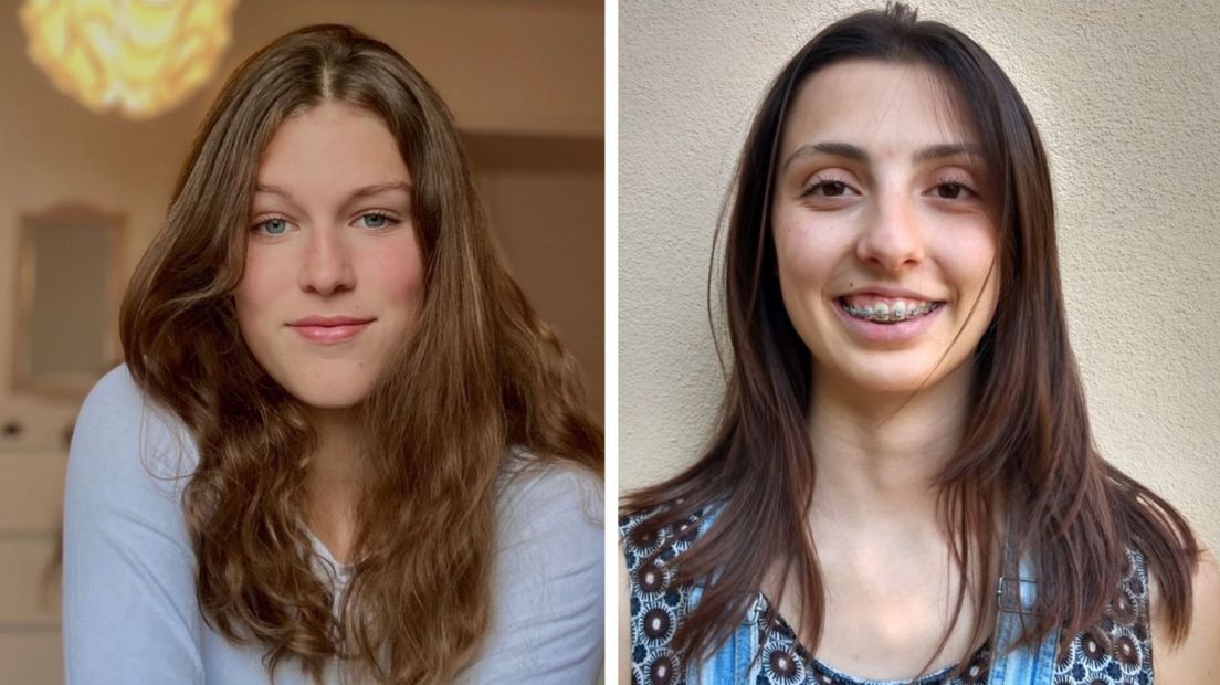 Pauline uit Duitsland (links) en Giorgia uit Italië (rechts)
