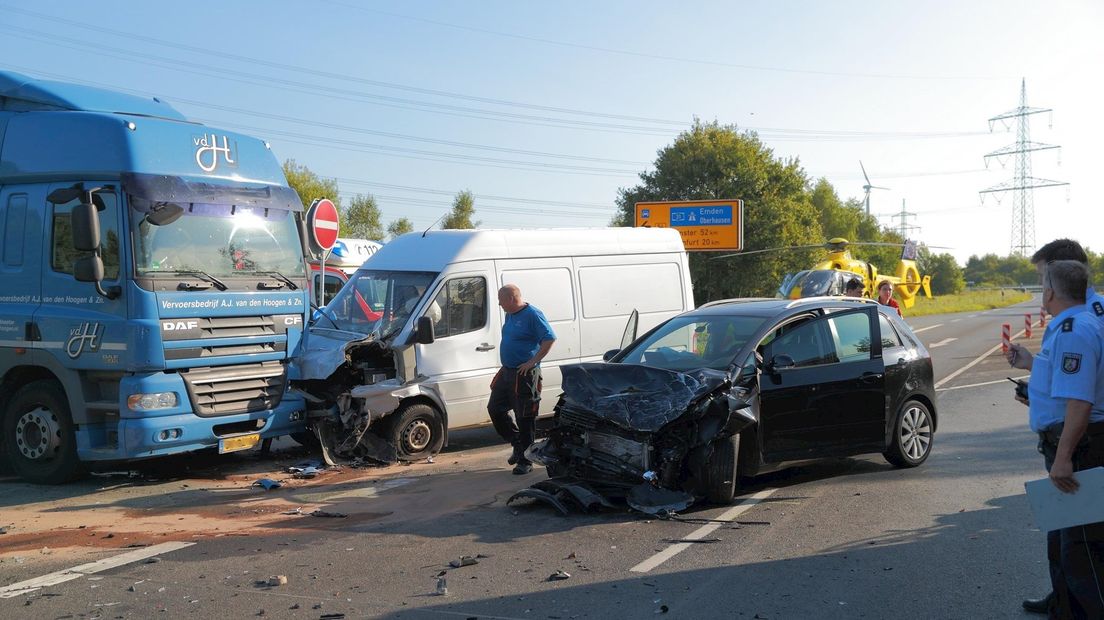 Ernstig ongeluk in Gronau