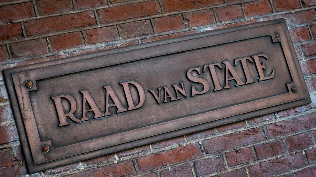 Exteriuer van de Raad van State.