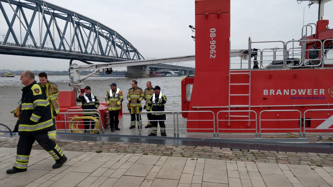 De hulpdiensten rukten massaal uit