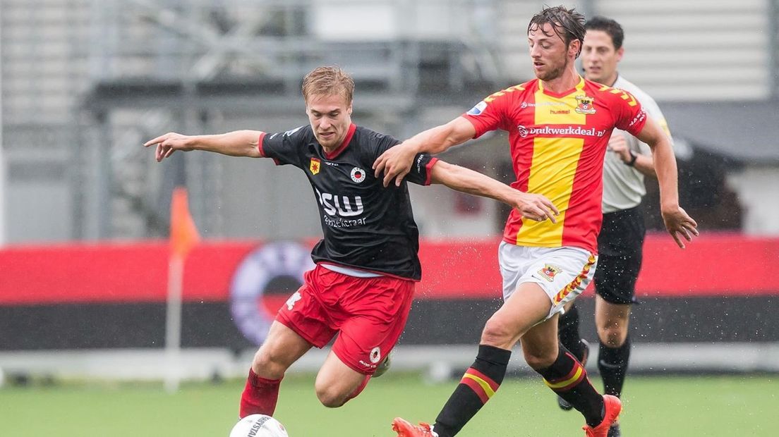 Tom van Weert en Bart Vriends in duel