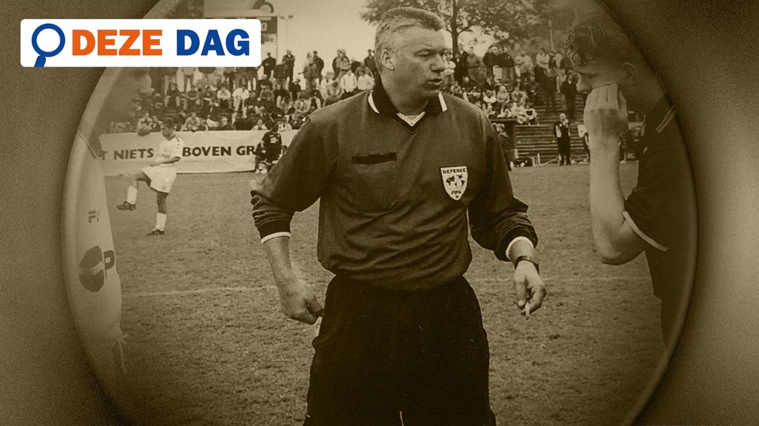 Scheidsrechter Roelof Luinge was vaak bij Eurovoetbal