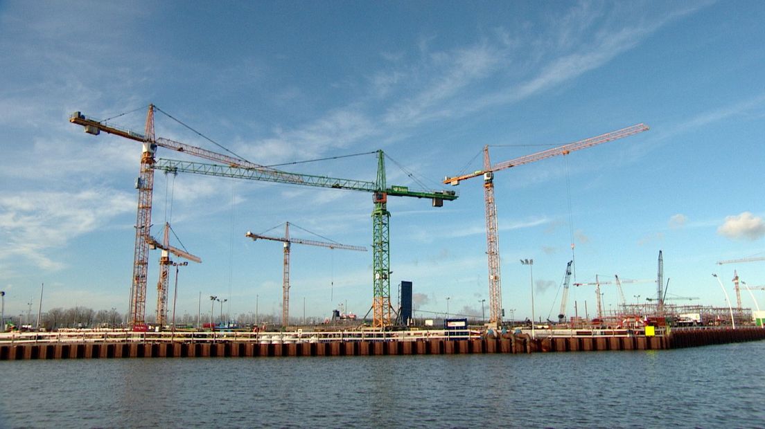 Betonwerkzaamheden Nieuwe Sluis 1