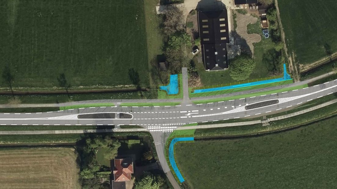 Een van de plannen voor de N361