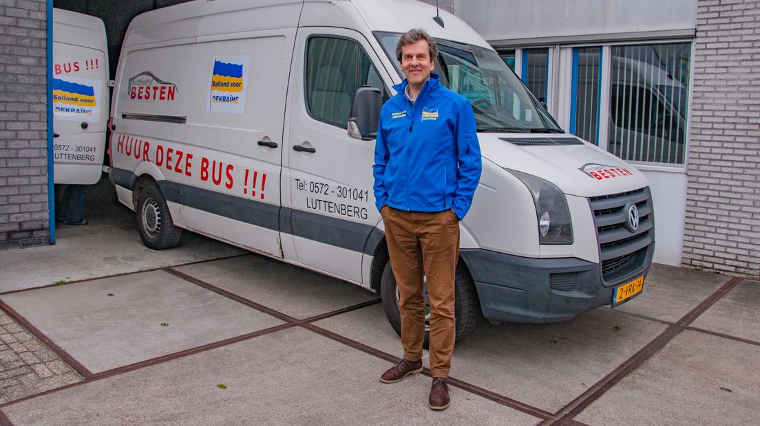 Rob Aa is initiatiefnemer van de stichting Salland voor Oekraïne.
