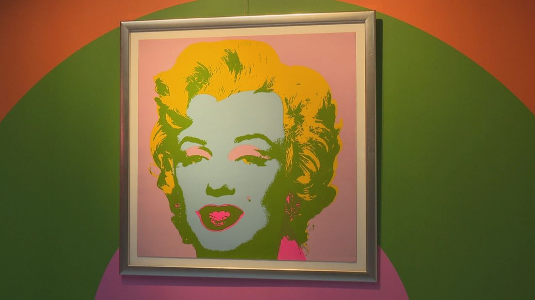 Kunstwerken en foto's van Andy Warhol in Delden te zien - RTV Oost