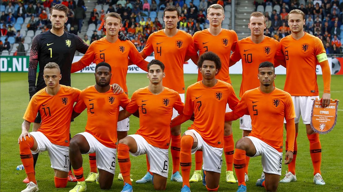 De basiself van Jong Oranje