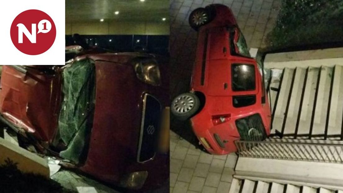 Een auto met vijf inzittenden is woensdagavond uit de bocht gevlogen op de Weurtseweg. De bestuurder van de auto reed vermoedelijk te hard en verloor hierbij de controle over het stuur. Bij het ongeluk is niemand ernstig gewond geraakt.