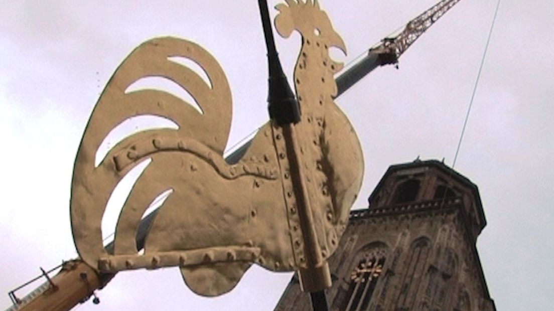 Haan terug op Lebuinustoren