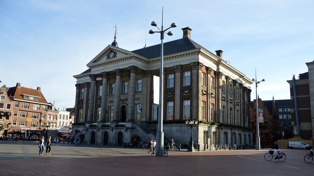 Het stadhuis in Groningen