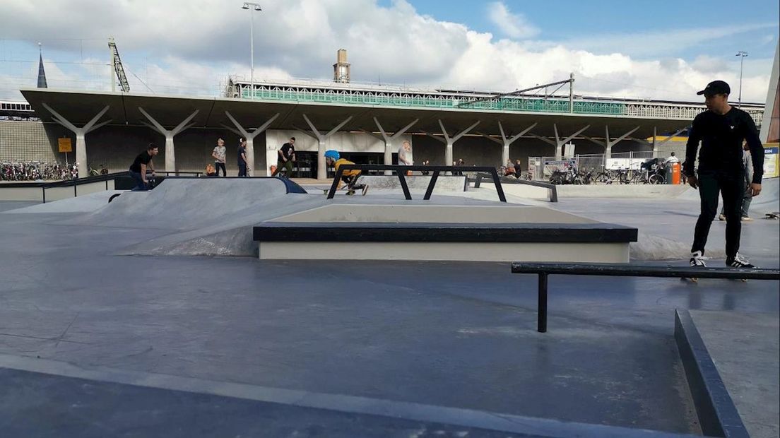 Nieuwe skatebaan in Hengelo