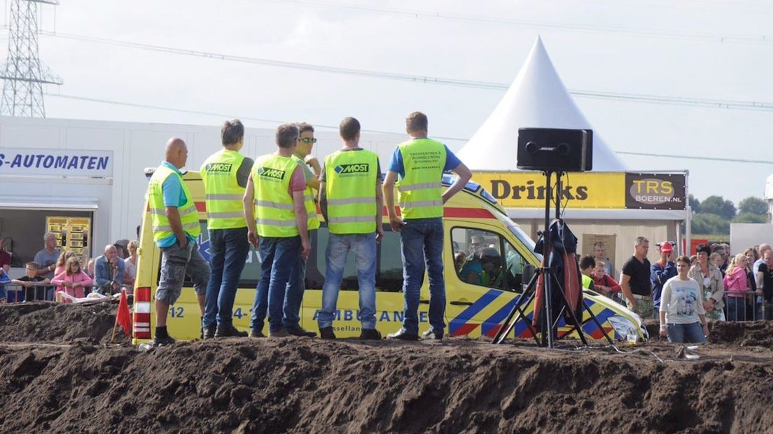 Twee mensen raakten gewond bij het ongeluk