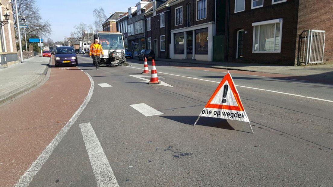 Oliespoor in Enschede
