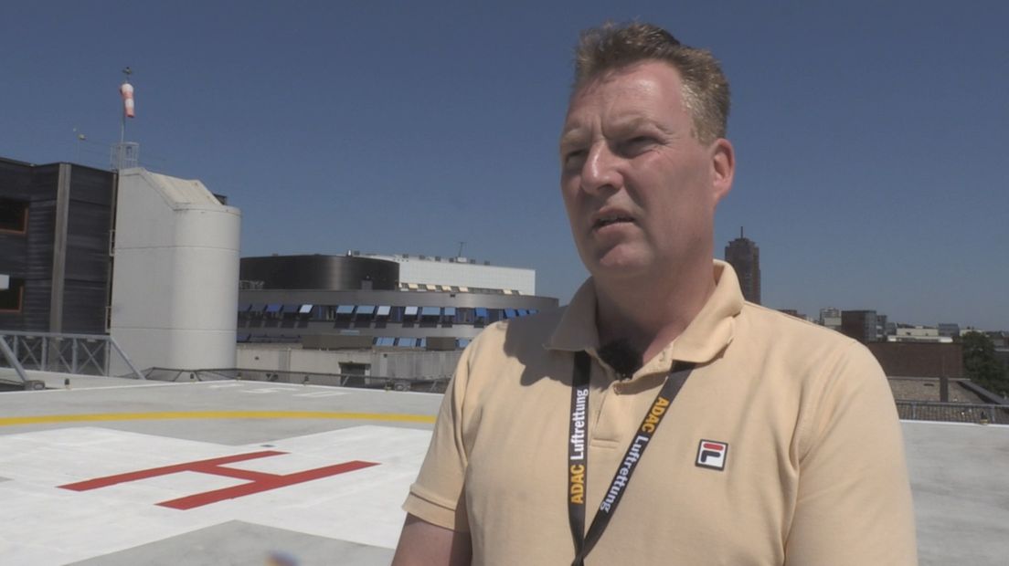 Helidekbeheerder Paul Esveldt van MST