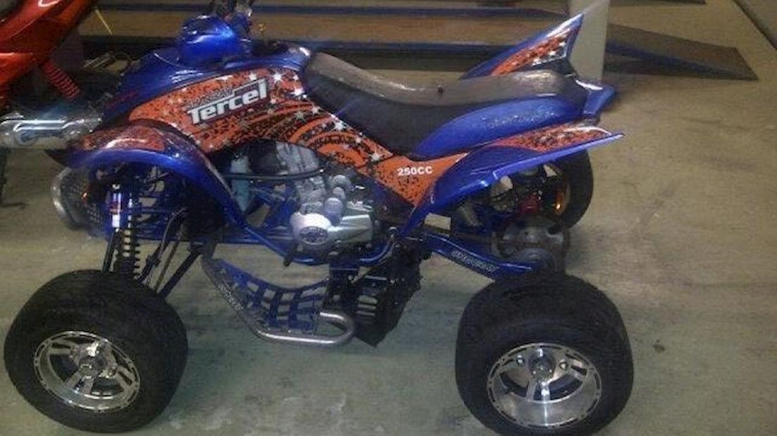 Gestolen quad