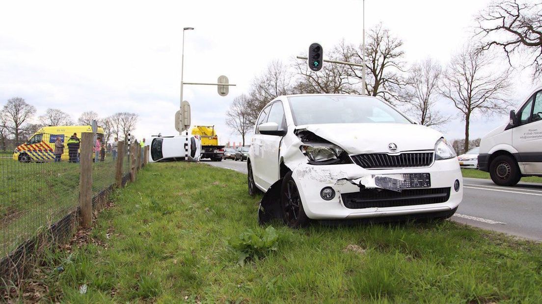 Ongeluk op Rijssensestraat bij Rijssen