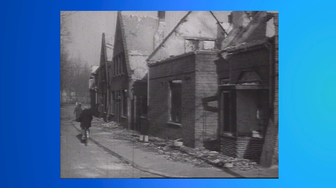 Vergissingsbombardement verwoest Enschede in 1944