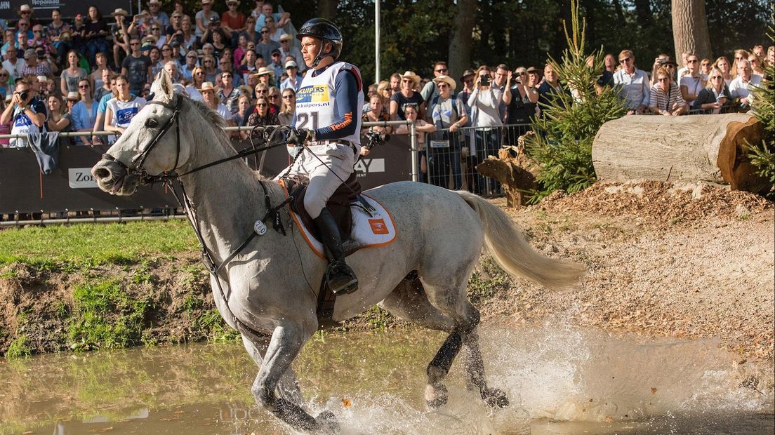 Tim Lips werd vorig jaar tweede bij de Military Boekelo