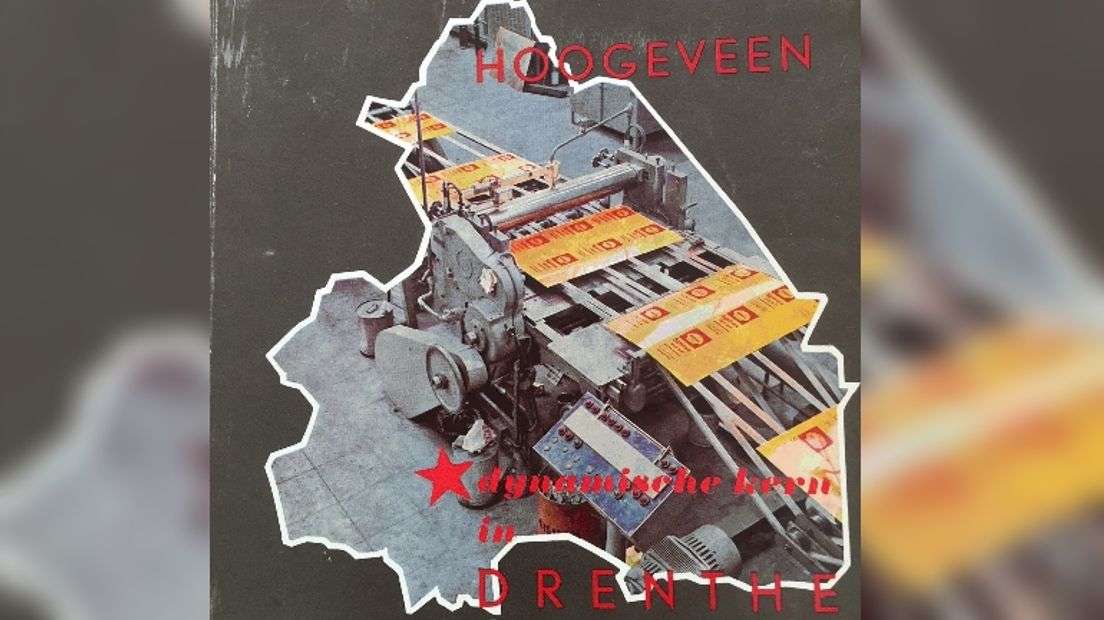 In 1963 was er al een boekje dat schetste dat Hoogeveen zou groeien als maakindustriestad. (ftobewerking: RTV Drenthe)