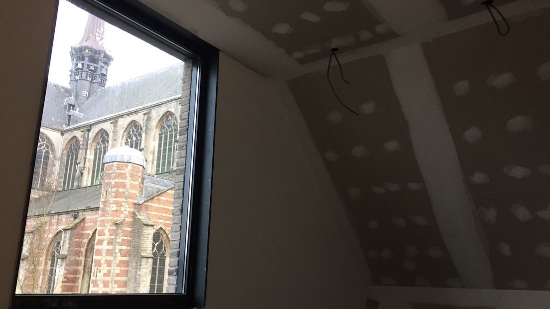 Verbouwde ruimte slot Oostende