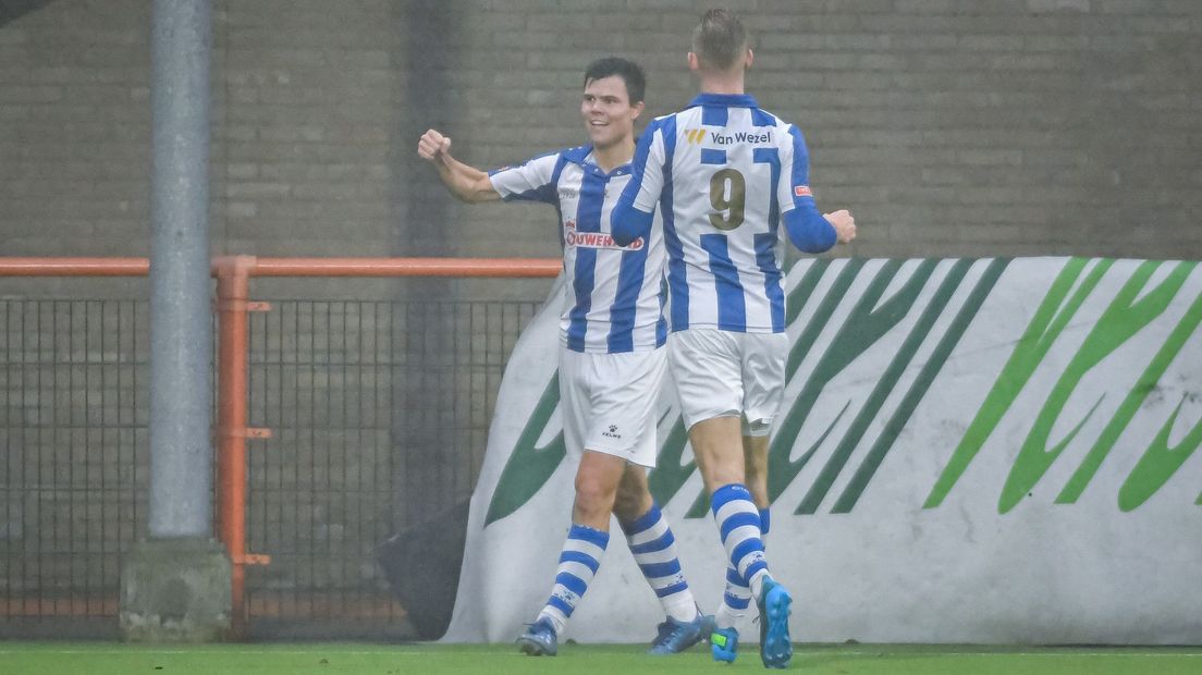 Nick Runderkamp scoorde de gelijkmaker voor Quick Boys