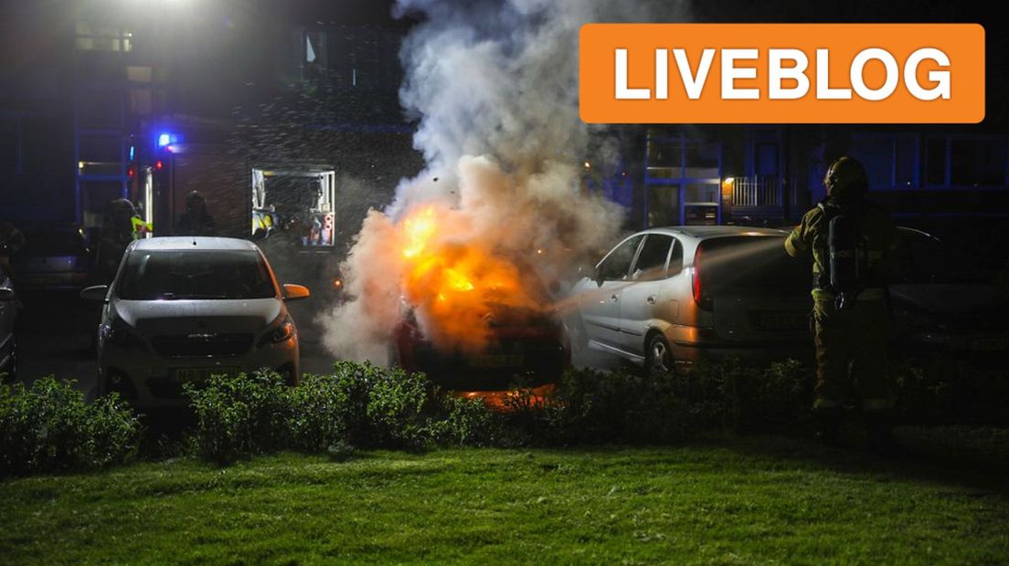 De politie denkt aan brandstichting.
