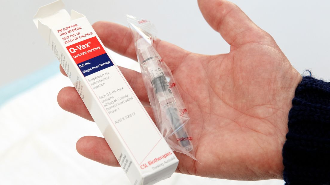Een vaccin tegen Q-koorts.