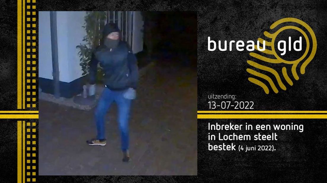 Man gezocht na stelen bestek van zilver in Lochem.
