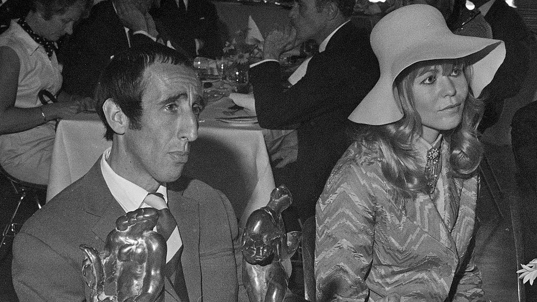 Acteur Peter van der Linden in 1968