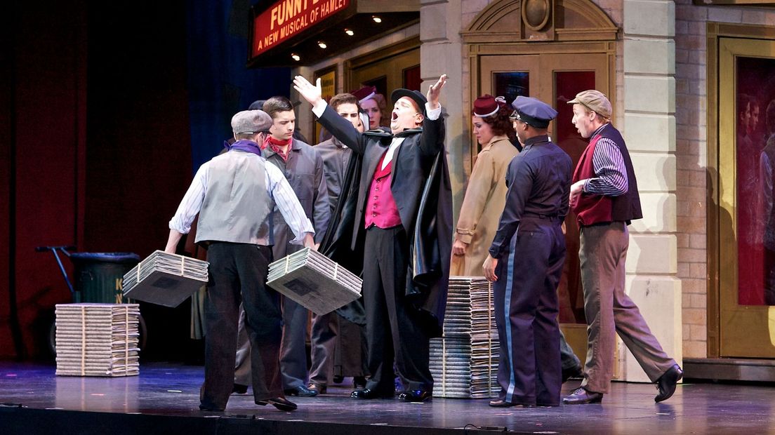 Beeld uit de musical The Producers van Mel Brooks, waarop het stuk van GOOV is gebaseerd