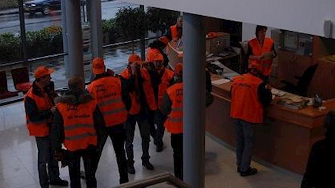 Poortacties voor CAO kleinmetaal RTV Oost