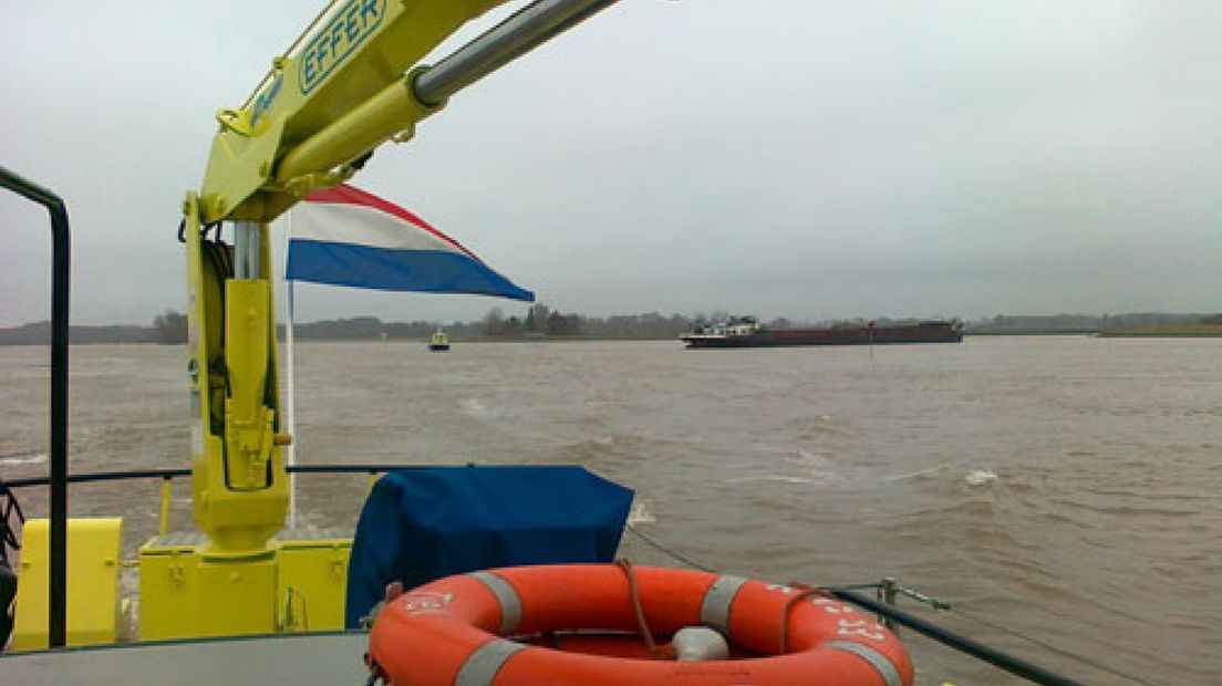 Vervoerder Rotra in Doesburg is begonnen met de aanleg van een loswal aan de IJssel.