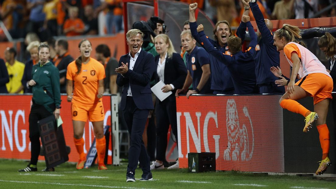 Andries Jonker leidde Nederland met een 1-0 zege op IJsland naar het WK