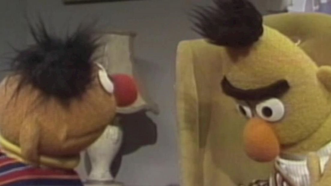 Bert en Ernie van Sesamstraat