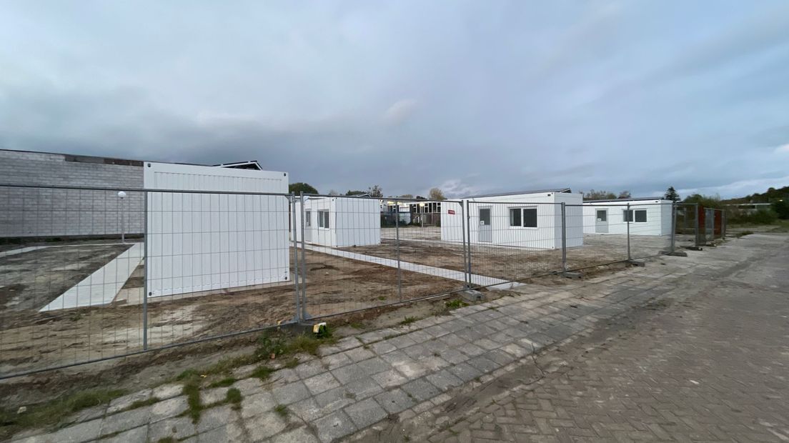 Containerwoningen voor dak- en thuislozen in Assen