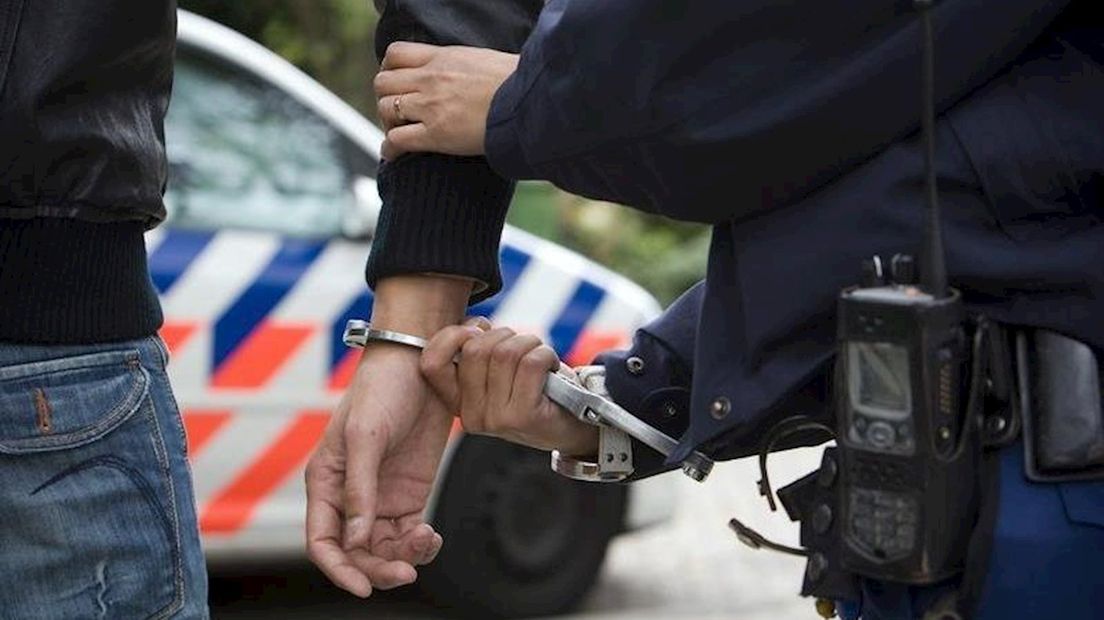 De man is aangehouden