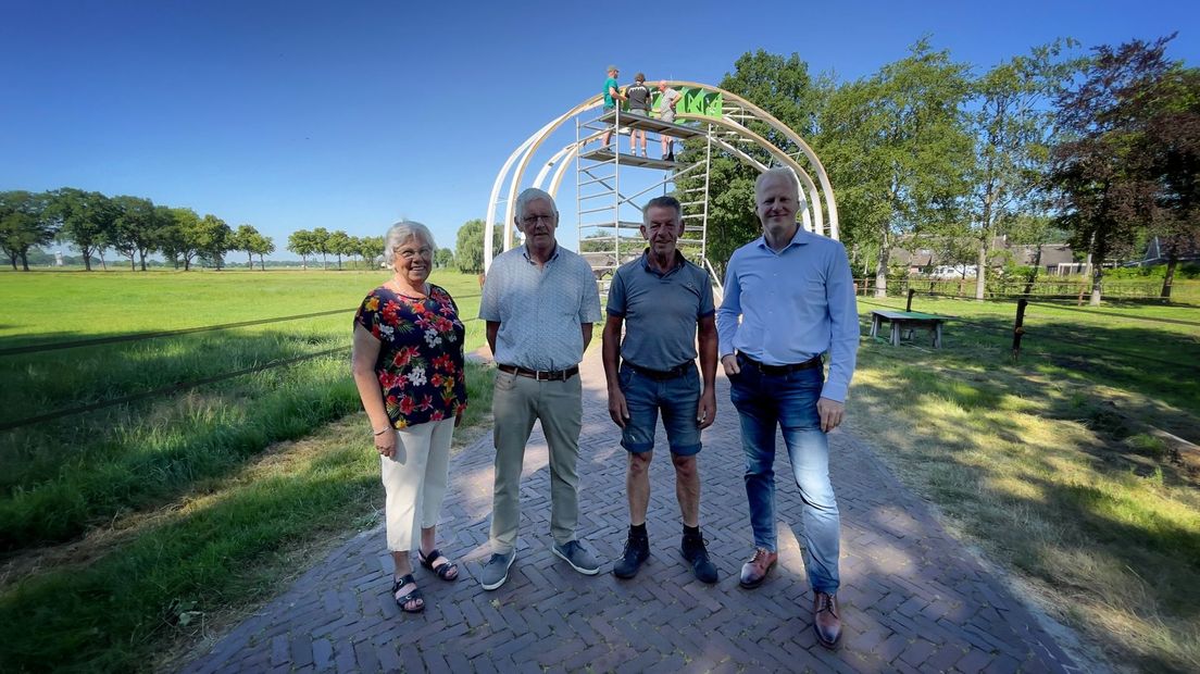 Trijn Finke, Harrie Timmerman, Willem van Engelenhoven en Johan Scheltens zijn klaar voor Zuidenveld 2022