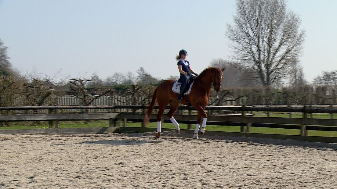 Jeanine Nieuwenhuis op TC Athene