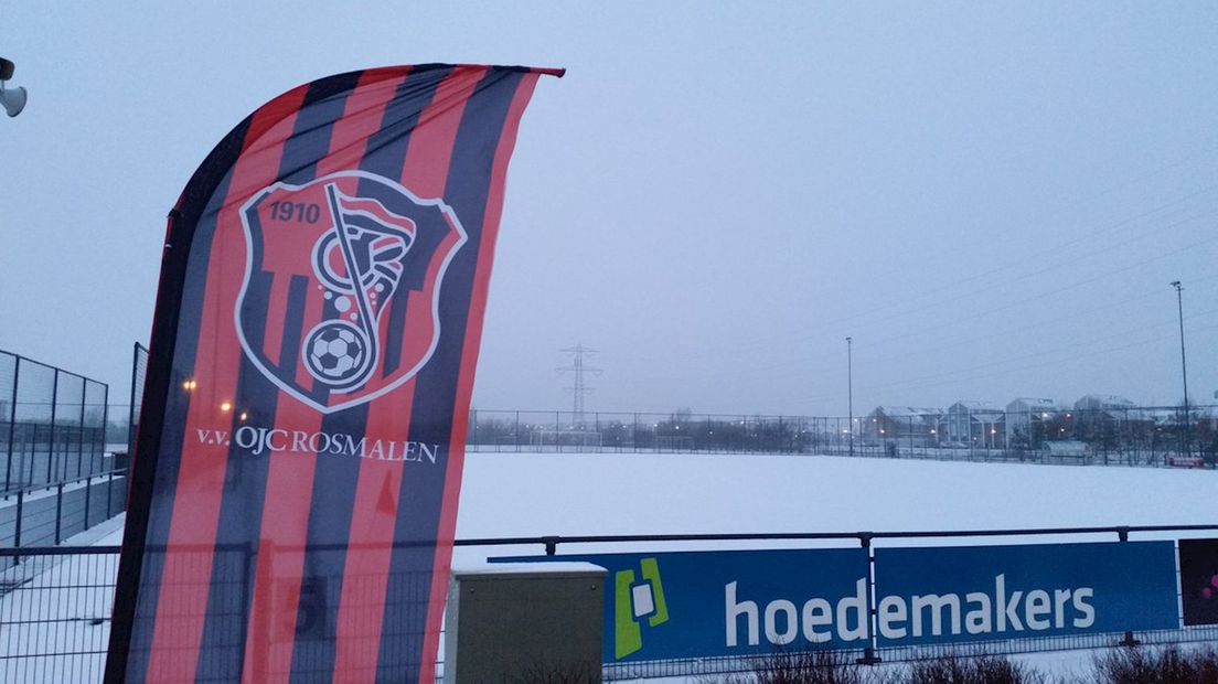 Het duel van HSC bij OJC Rosmalen kon niet doorgaan